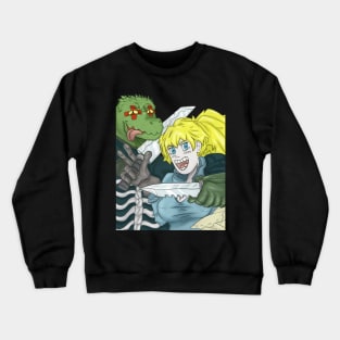 Dorohedoro Kaiman and Nikaido Crewneck Sweatshirt